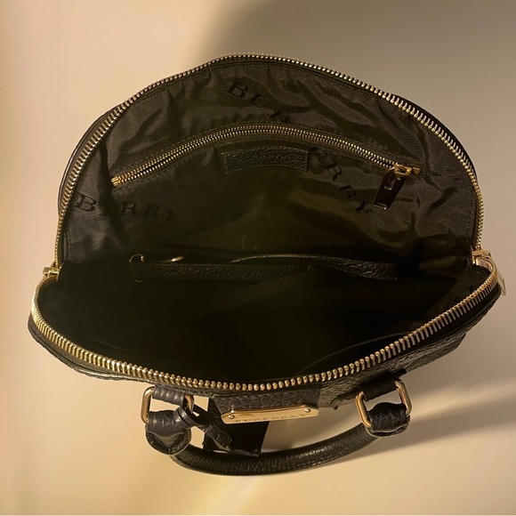 Burberry Orchard Navy blue Grained Leather bag with strap - Picture 5 of 7